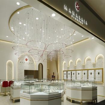 Customized high end jewelry shop furniture for jewelry display