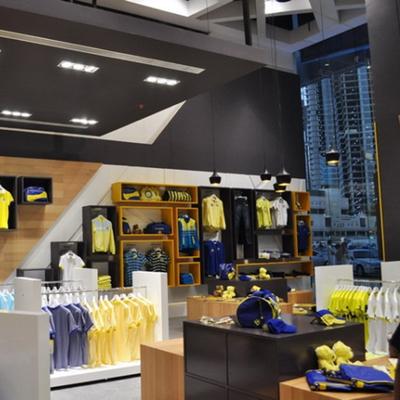Factory customized clothes shop counters for clothes shop interior decoration