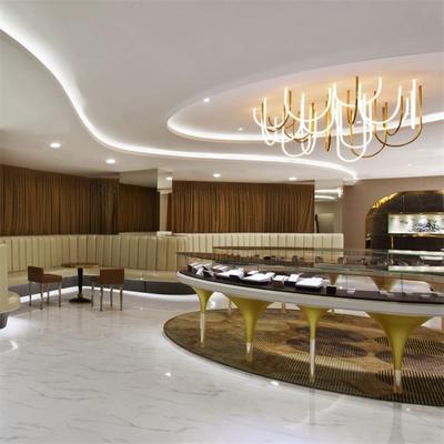 Customized luxury jewelry cabinet for jewelry shop interior design